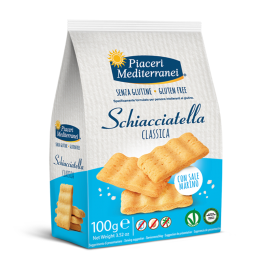 Schiacciatella CLASSICA Piaceri Mediterranei gluten-free
